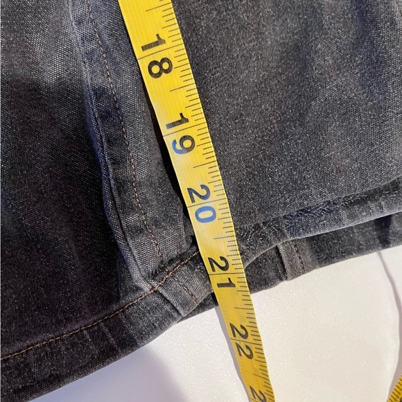 Y2K Renfrew Dark Gray Denim Jean Jacket grunge indie sleaze emo whimsigoth biker - Picture 9 of 9